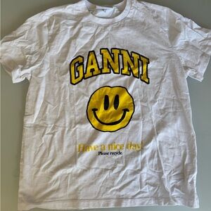 Ganni Classic White Tee